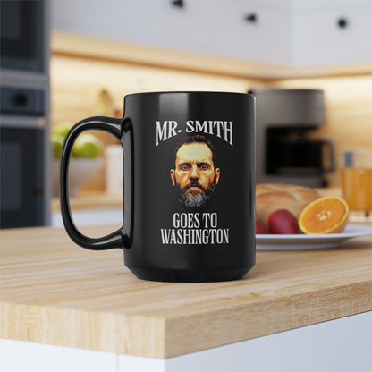 Mr. Smith Goes to Washington - Jack Smith 15 oz Black Mug